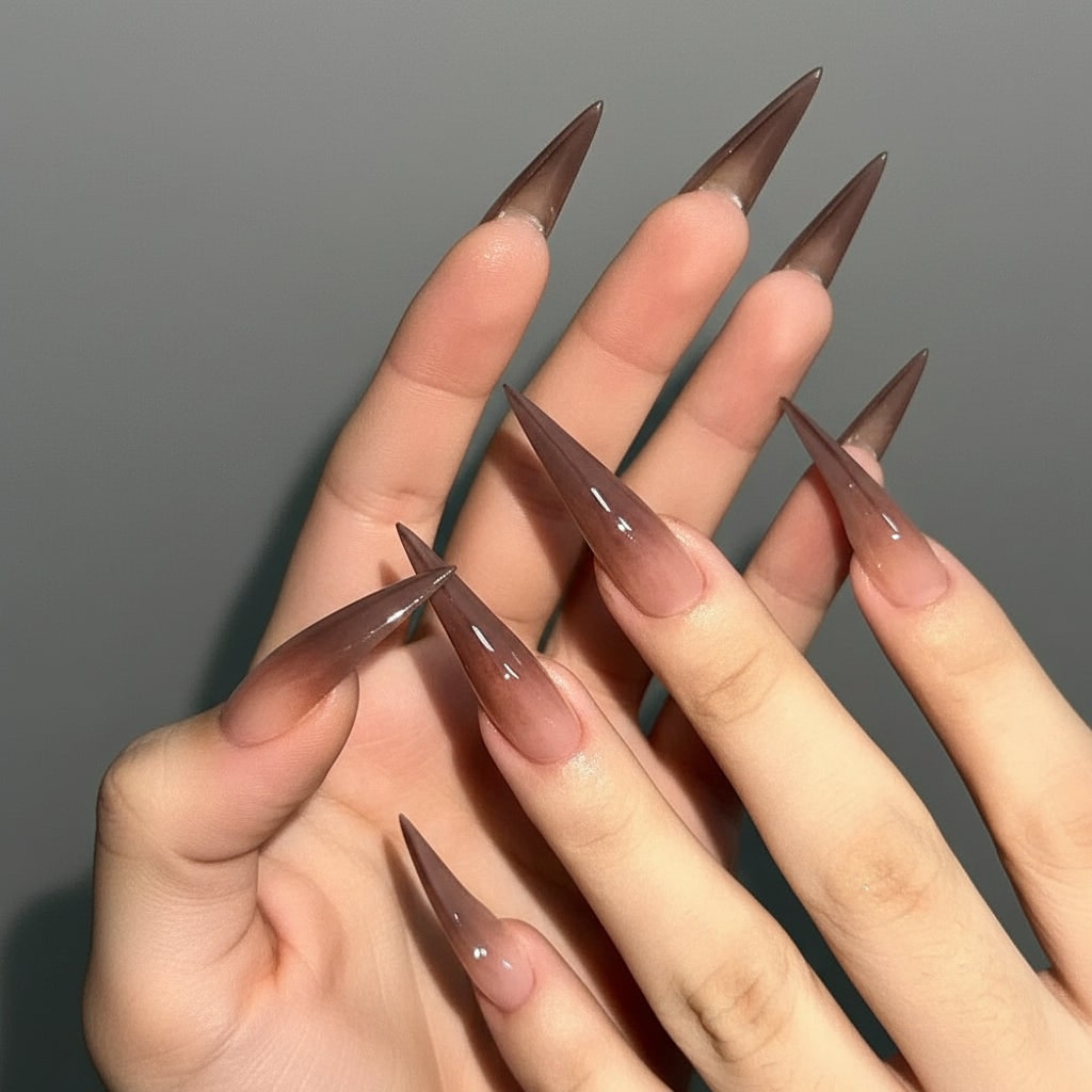 Halloween Glam | Reusable Press-On Nails with Claw Shape Design | Perfect for Costume Parties