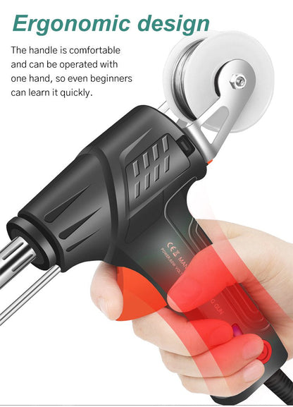 HeatFusion | Laser Welding Machine with Rapid 20-Second Heating | Ergonomic Tool for Precision and Ease
