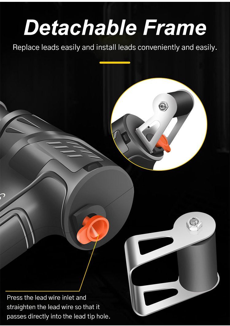 HeatFusion | Laser Welding Machine with Rapid 20-Second Heating | Ergonomic Tool for Precision and Ease