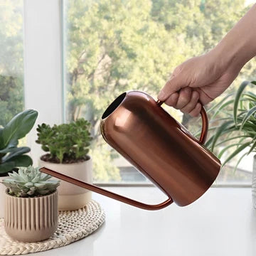 Stainless Steel Pourer - 1.5L Long Watering Can for Plants and Flowers