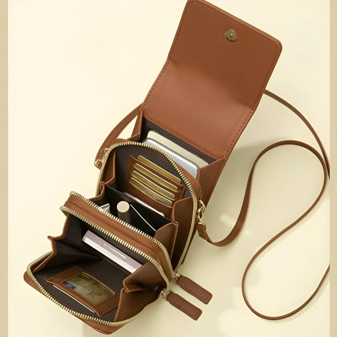 Carry - Stylish Crossbody Wallet &amp; Phone Holder Bag
