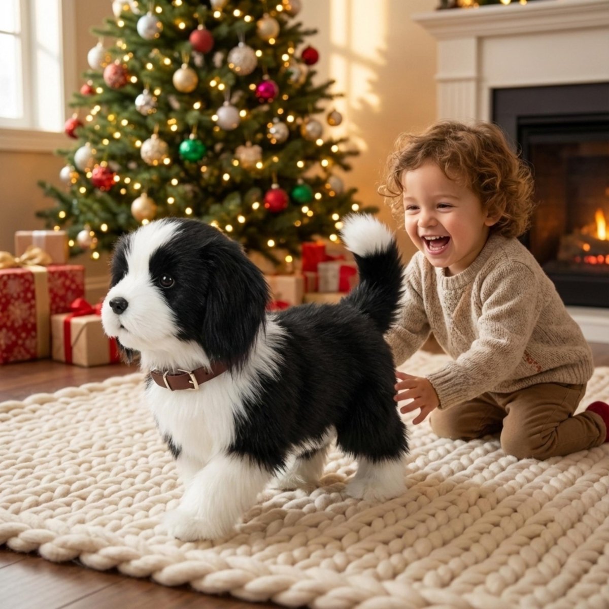 Interactive Robot Puppy | Realistic Walking &amp; Barking Toy for Kids
