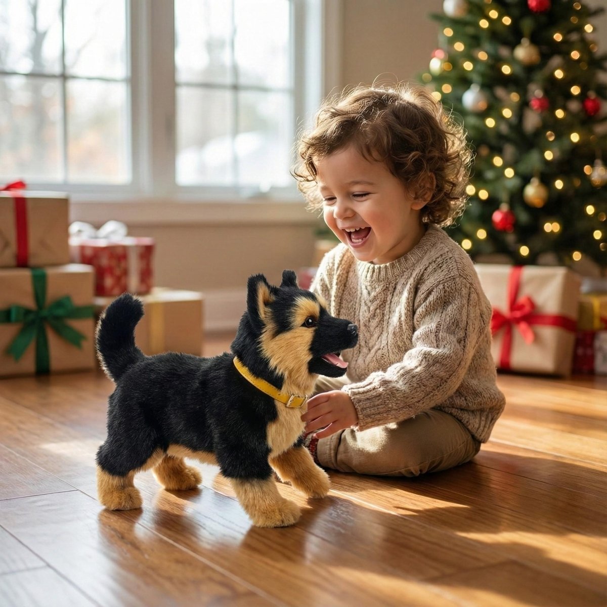 Interactive Robot Puppy | Realistic Walking &amp; Barking Toy for Kids