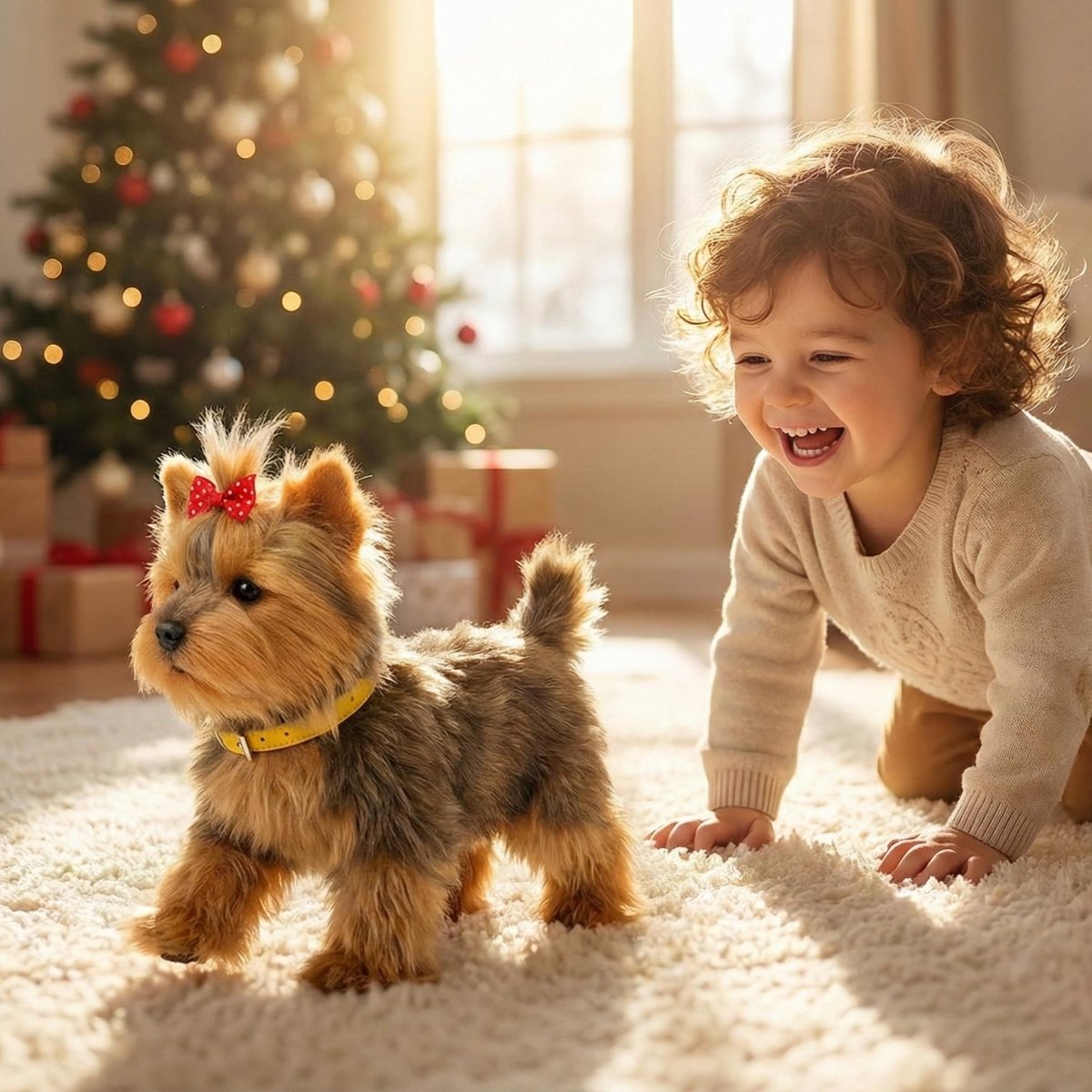 Interactive Robot Puppy | Realistic Walking &amp; Barking Toy for Kids