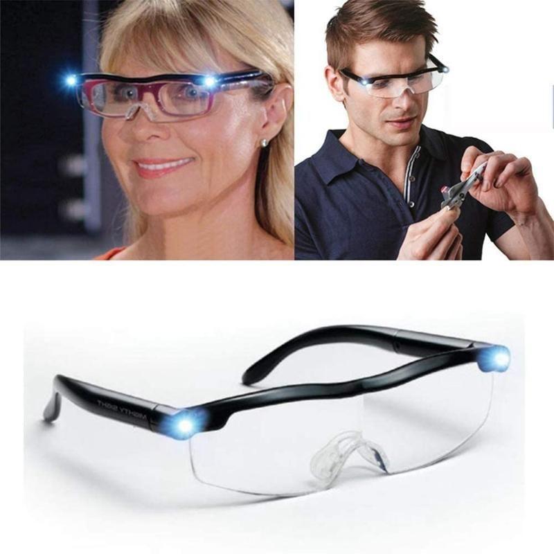 LED Magnifying Glasses for Reading with Adjustable Light | Hands-Free Design for Enhanced Comfort