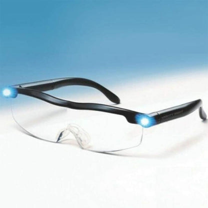 LED Magnifying Glasses for Reading with Adjustable Light | Hands-Free Design for Enhanced Comfort