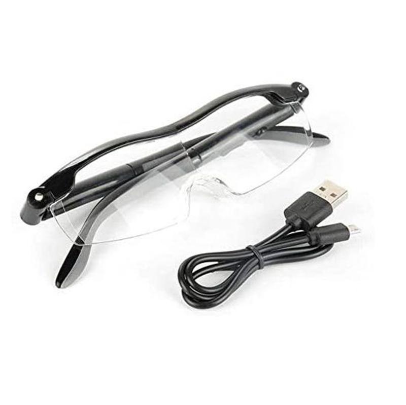 LED Magnifying Glasses for Reading with Adjustable Light | Hands-Free Design for Enhanced Comfort