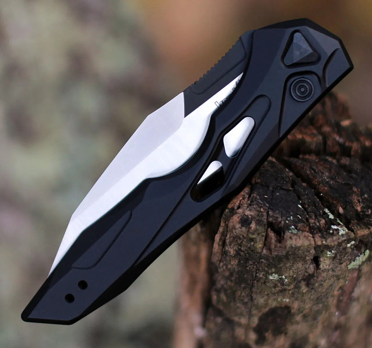 Launch-13 | Swift Fold Auto Utility Tool with Wharncliffe Blade | Compact Design for Outdoor Adventures