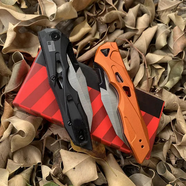 Launch-13 | Swift Fold Auto Utility Tool with Wharncliffe Blade | Compact Design for Outdoor Adventures