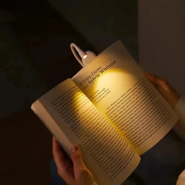 Reading lamp book clamp rechargeable