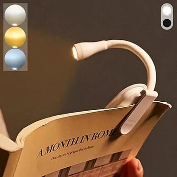 Reading lamp book clamp rechargeable