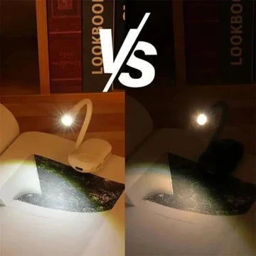 Reading lamp book clamp rechargeable