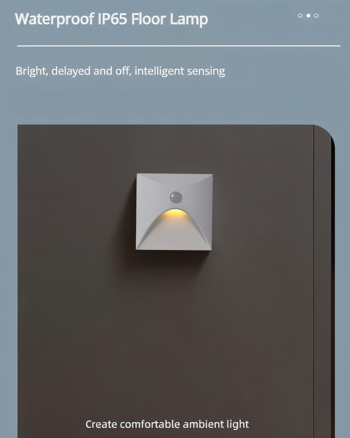 BowLift | LuminiPath LED Wall Light – Waterproof IP65 Motion Sensor Indoor &amp; Outdoor Wall Lamp