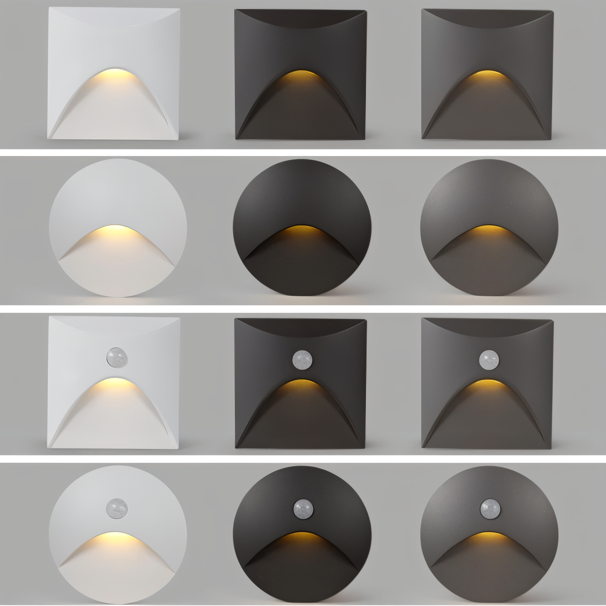 BowLift | LuminiPath LED Wall Light – Waterproof IP65 Motion Sensor Indoor &amp; Outdoor Wall Lamp