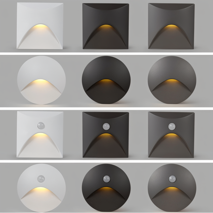 BowLift | LuminiPath LED Wall Light – Waterproof IP65 Motion Sensor Indoor &amp; Outdoor Wall Lamp