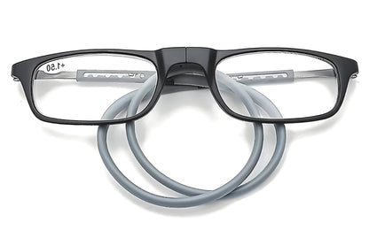 Magnetic Reading Glasses with Neck Hanging Design | Lightweight &amp; Comfortable for Easy Access +1,5