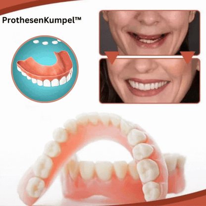 Biocompatible  Prosthesis Set for Pain-Free Fit and Natural Smile