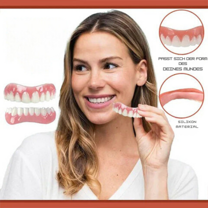 Biocompatible  Prosthesis Set for Pain-Free Fit and Natural Smile