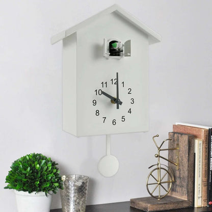 Contemporary Cuckoo Quartz Wall Clock