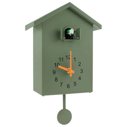 Contemporary Cuckoo Quartz Wall Clock