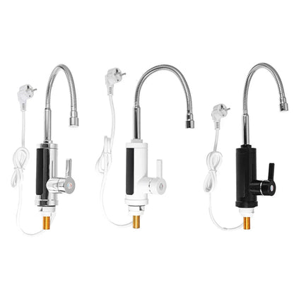 3000W Electric Kitchen Faucet with Instant Hot Water - FlowHeat