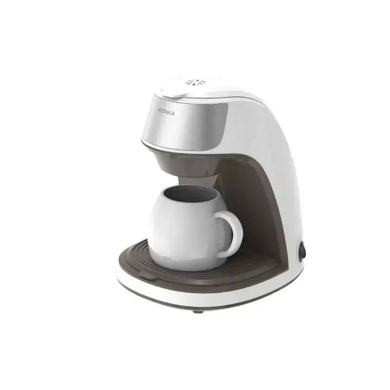 KONKA Coffee Machine 2 in 1, Tea and Coffee Powder, Multiple Drops, Cafeteria, Quick Heating, Office and Home, 220 V, Easy to Use