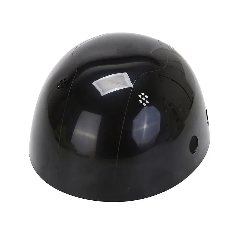 Red Safety Bump Cap - Helmet with hard ABS inner core for head protection at home, work, and factory