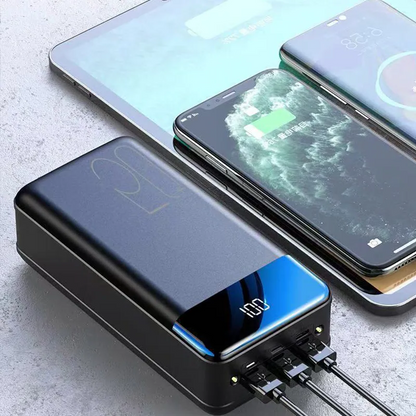 Ultra-Power Bank | 100,000mAh Portable Charger with Fast Charging Ports | Reliable Emergency Power Source for Travel