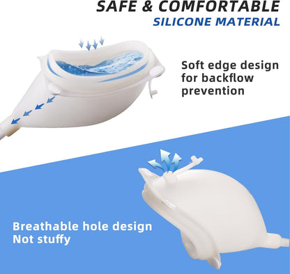 Wearable Urine Collector System with Adjustable Straps &amp; 1000 mL Capacity for Comfort and Convenience