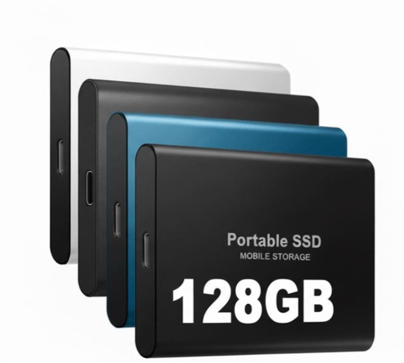 DataSprint External SSD 128GB – Fast USB-C storage up to 1050 MB/s