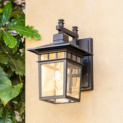 Outdoor Waterproof Lantern Wall Light