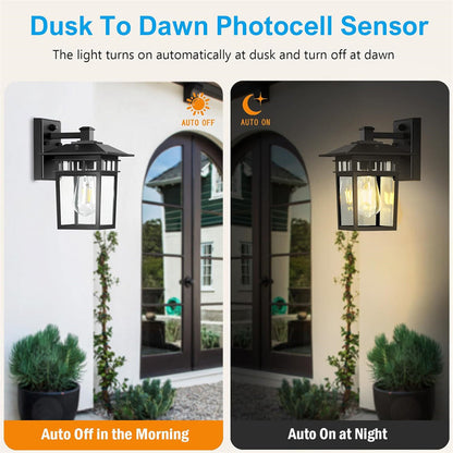 Outdoor Waterproof Lantern Wall Light