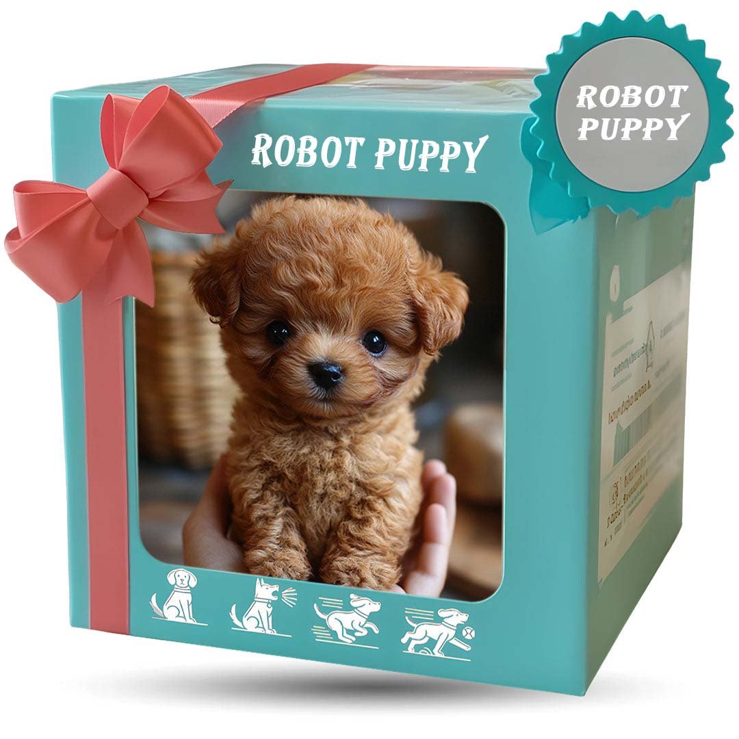 BowLift | Interactive Plush Dog with Realistic Movements – For Children &amp; Seniors