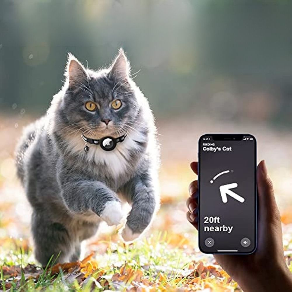 Cat GPS Tracker Collar with Reflective Design