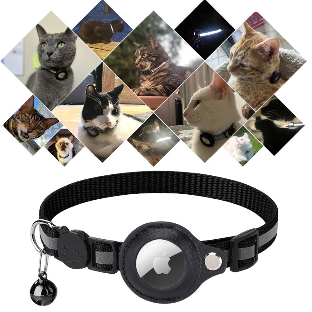 Cat GPS Tracker Collar with Reflective Design