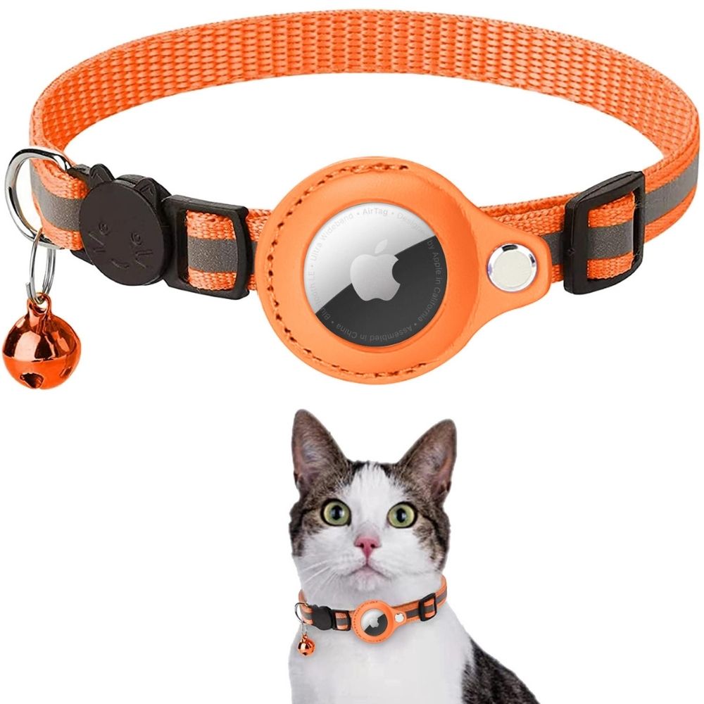 Cat GPS Tracker Collar with Reflective Design