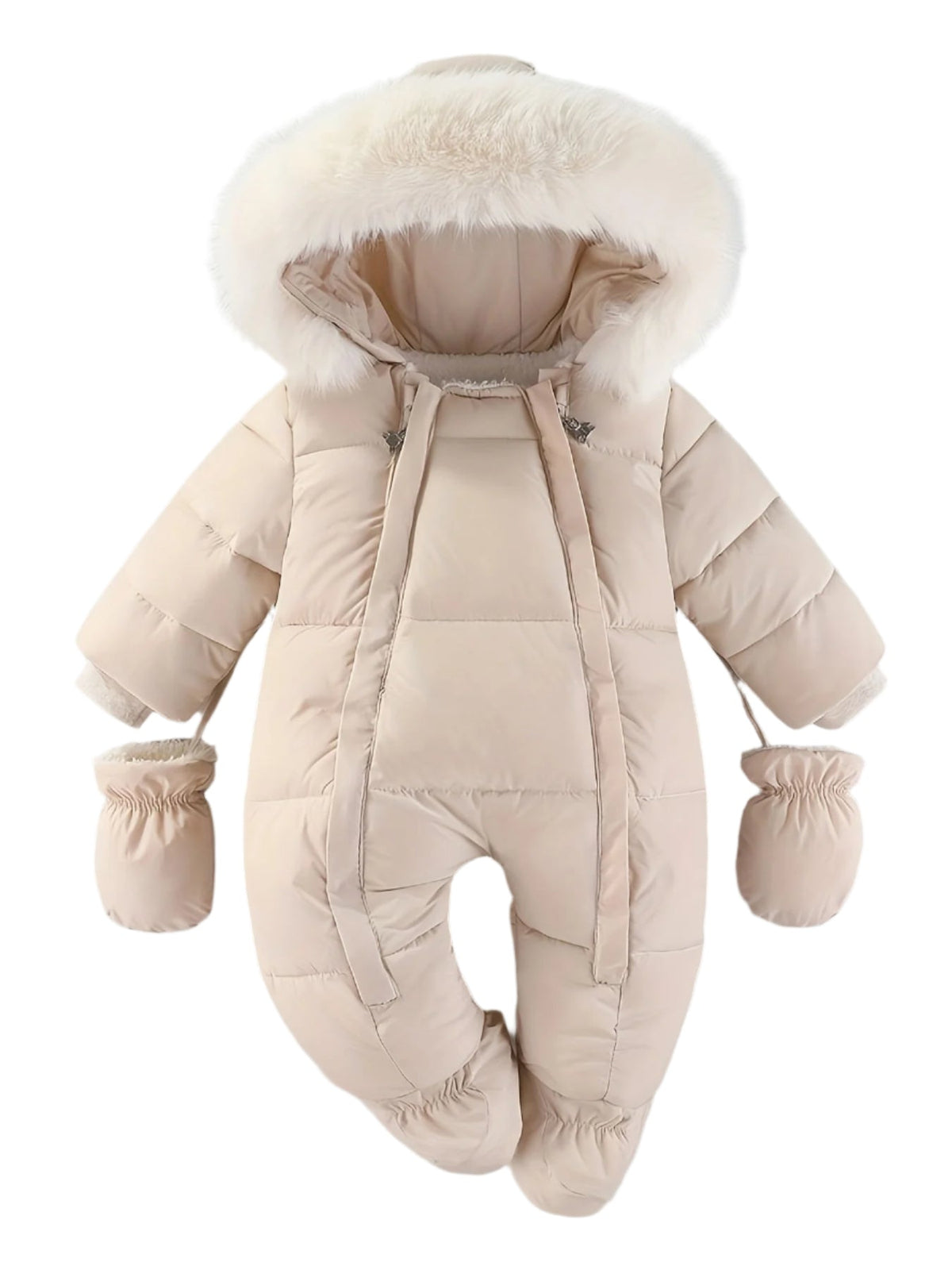 Unisex Baby Winter Romper &amp; Jumpsuit – Cozy Hooded Outfit for Cold Weather